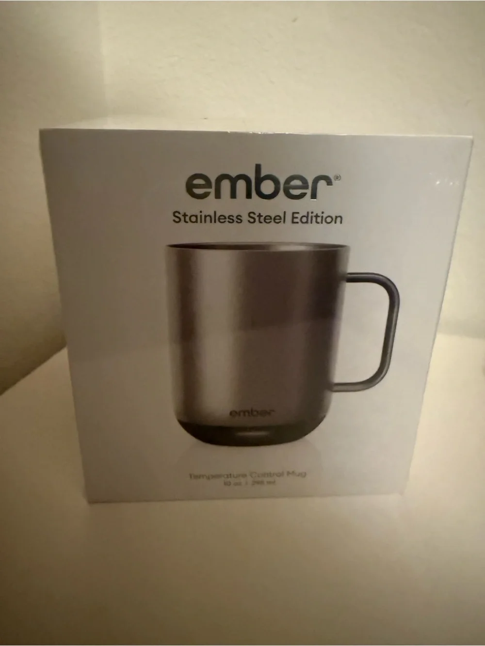 Ember Stainless Steel Temperature Control Mug - Gray